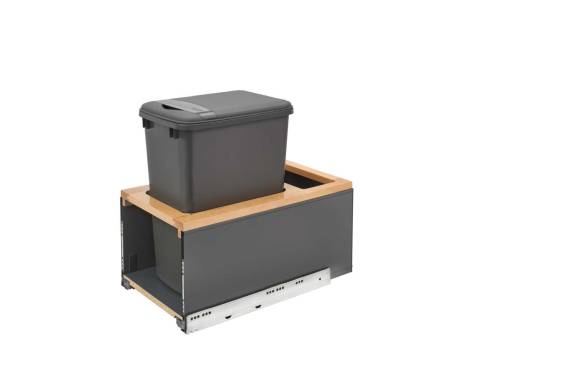 LEGRABOX Bottom Mount 35 Qt. Waste Container W/BLUMOTION Soft-Close